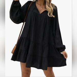Long Sleeve Ruffle dress